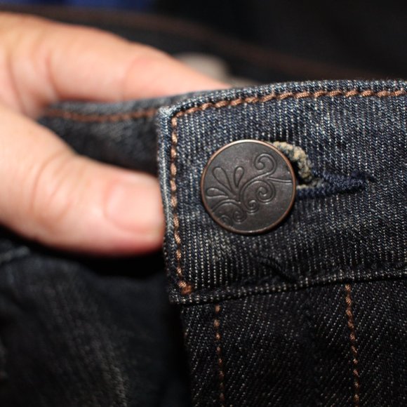 Refuge Ultra Low Rise Skinny  Boot Cut Denim Long Inseam Size 13 NWT - Picture 14 of 15